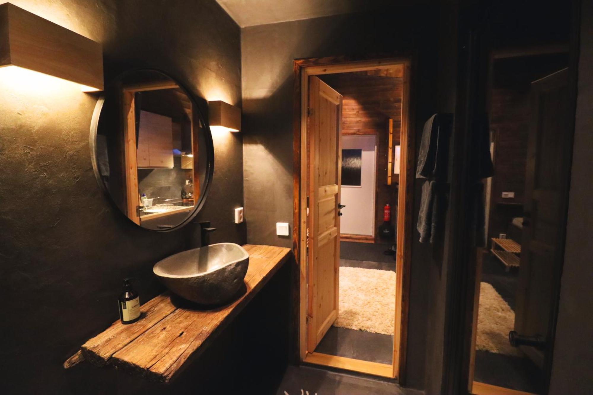 Reindeer River Lights Lodge Kiruna Esterno foto