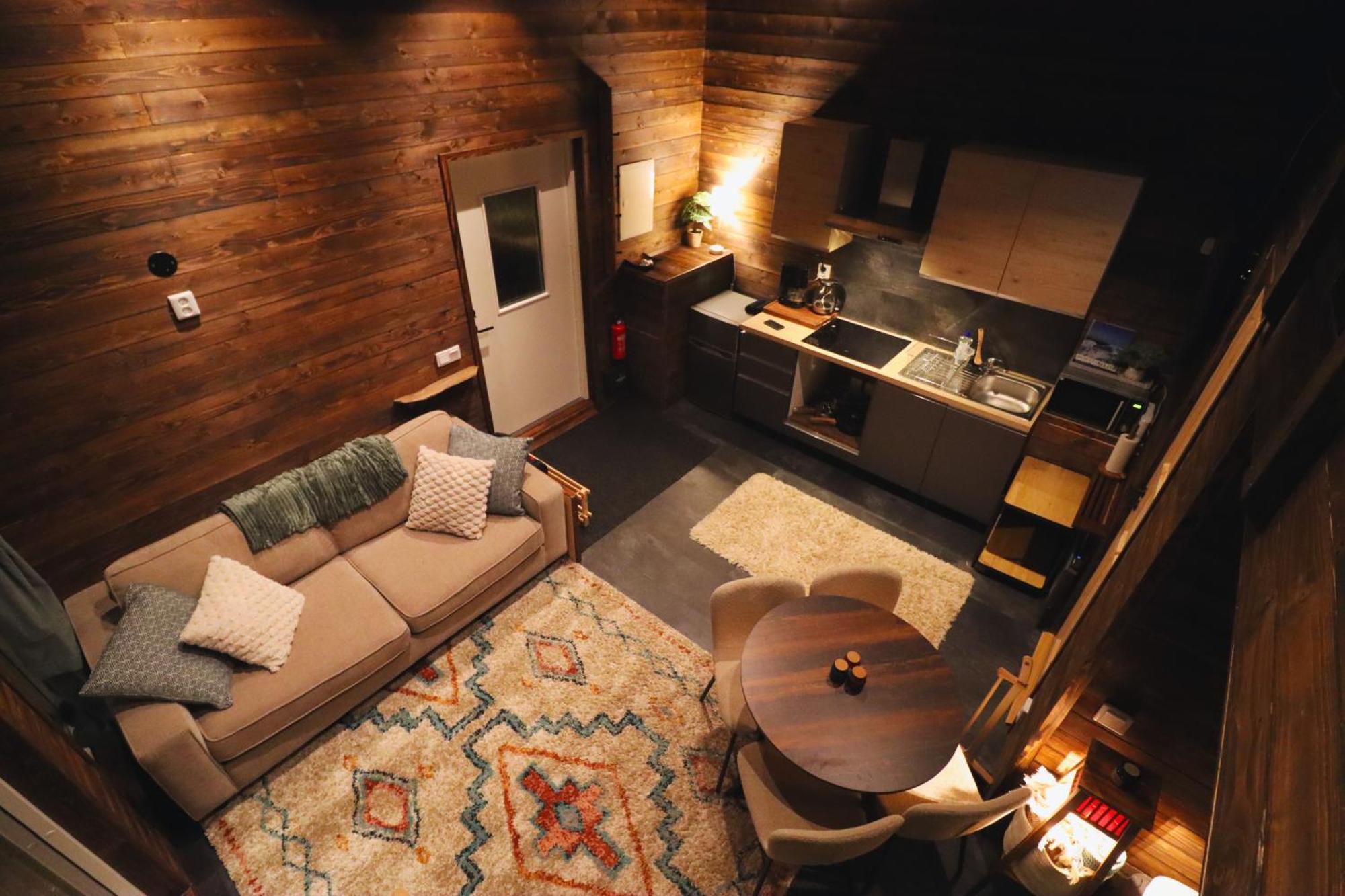 Reindeer River Lights Lodge Kiruna Esterno foto