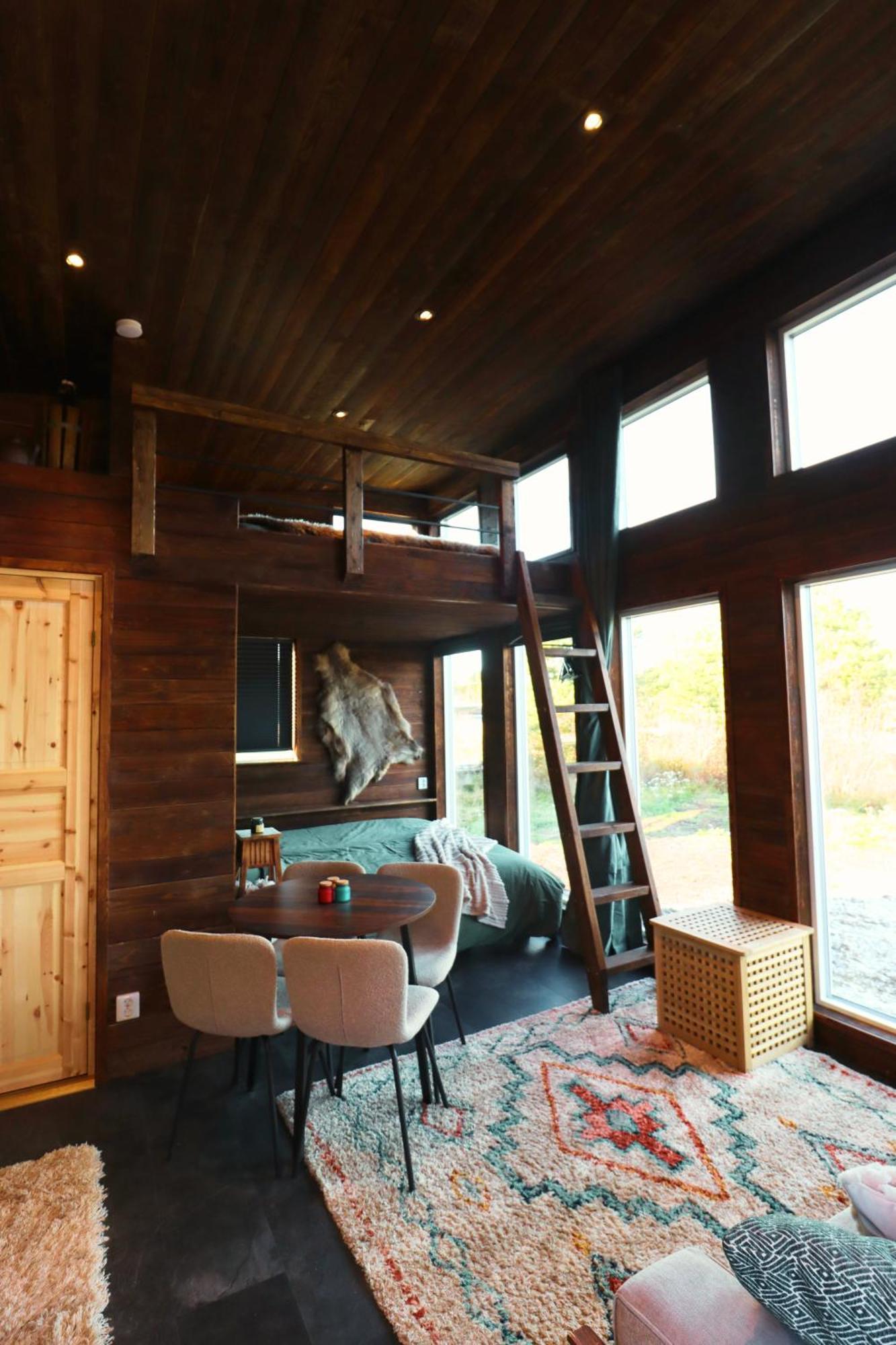 Reindeer River Lights Lodge Kiruna Esterno foto