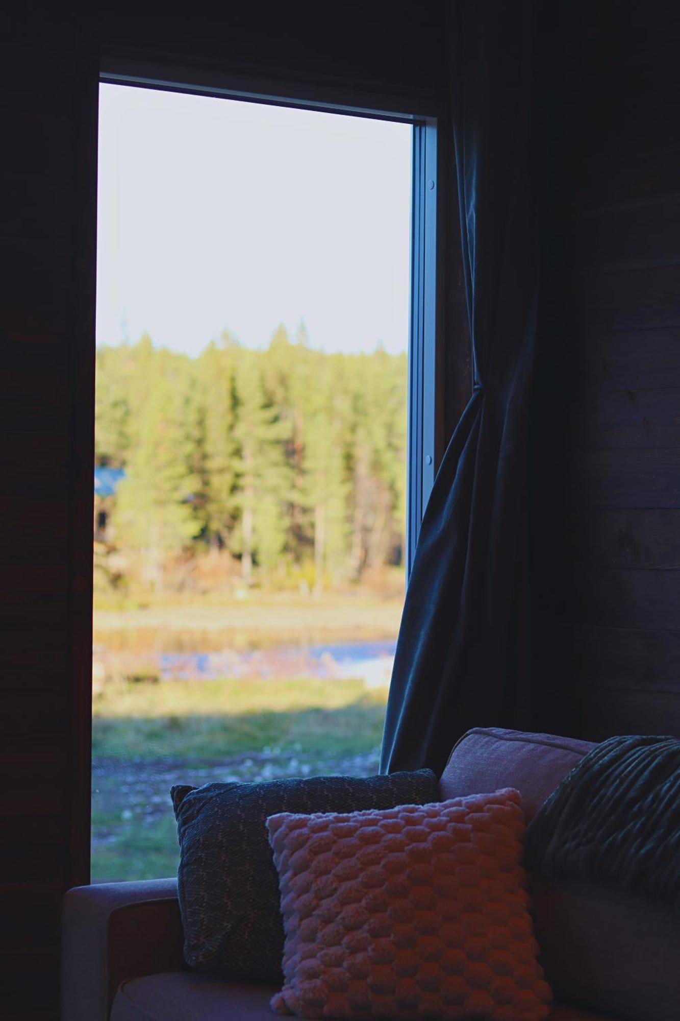 Reindeer River Lights Lodge Kiruna Esterno foto